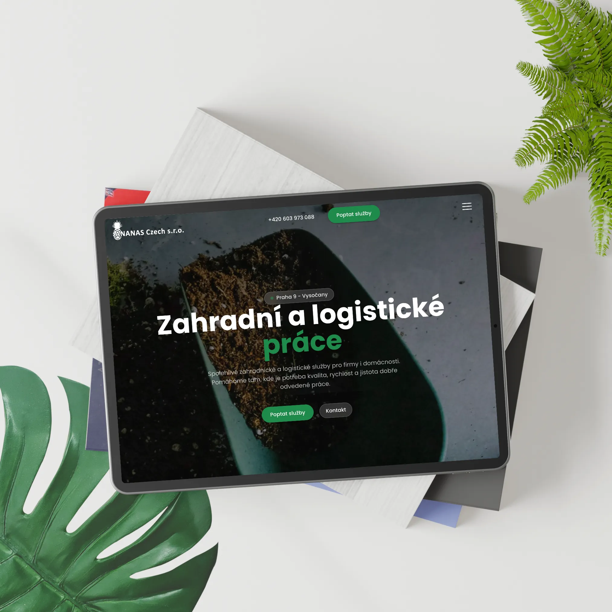 A company website for two industries under one brand A company website for two industries under one brand